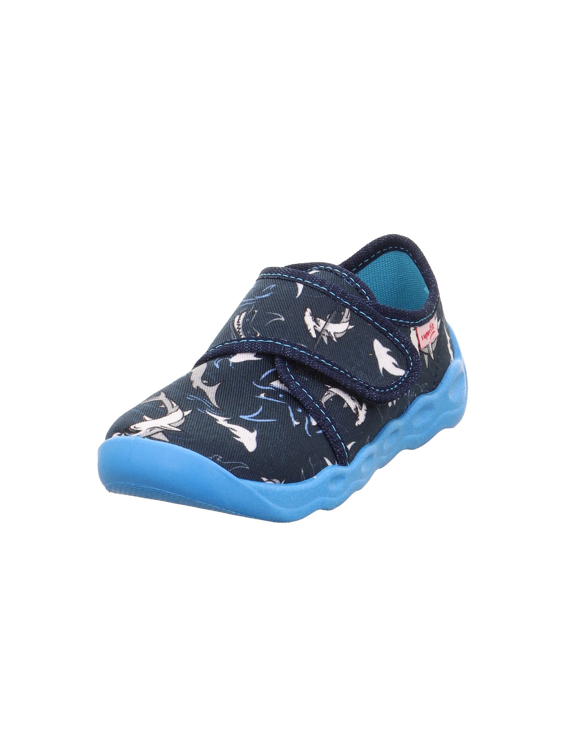 Superfit BUBBLE WMS: mittel Hausschuh Kindergartenschuh mit Motivdruck, Größenschablone zum Download