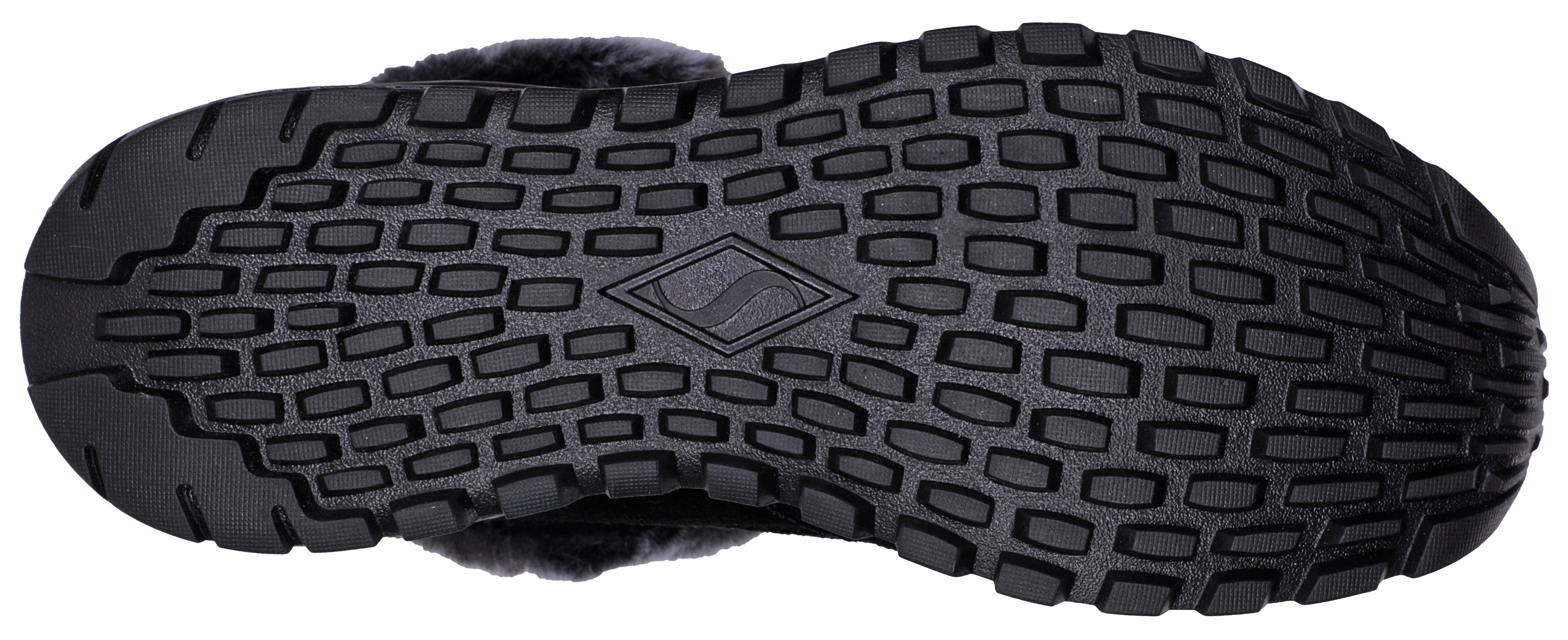 Winterboots Water Skechers Repellent-Ausstattung UNO schwarz mit RUGGED-WINTRINESS