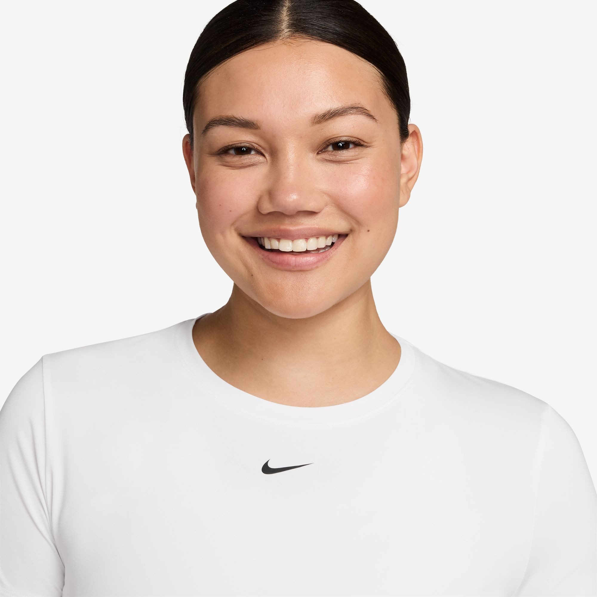 Nike T-Shirt W NK ONE CLASSIC DF SS TOP Kurzarm, mit Rundhalsausschnitt, aus Jersey-Material, normale Länge