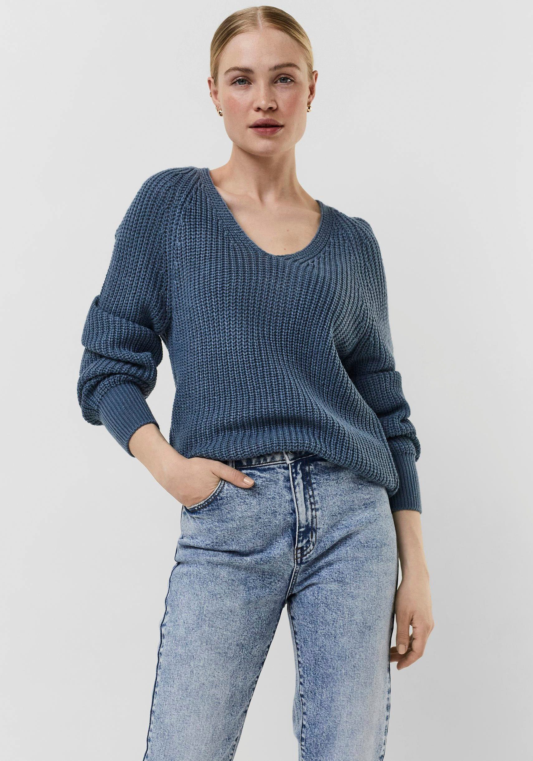 Vero Moda V-Ausschnitt-Pullover »VMSAYLA LS V-NECK BLOUSE« online kaufen |  OTTO