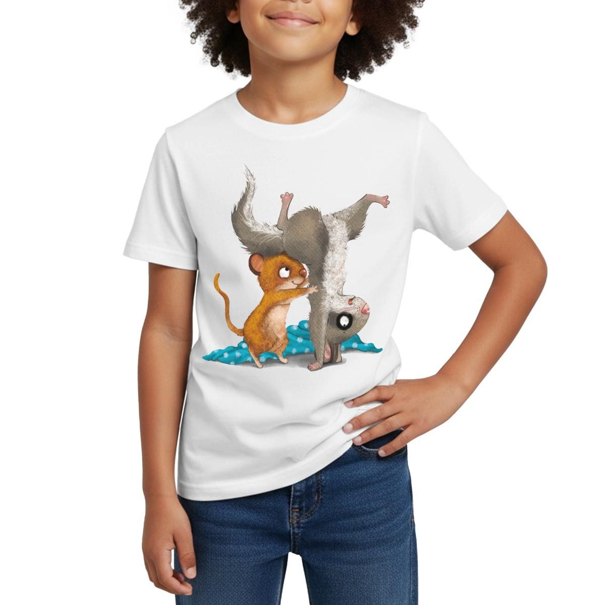 T-Shirt Der Kleine Siebenschläfer Und Die Kleine Maus Kinder T-Shirt