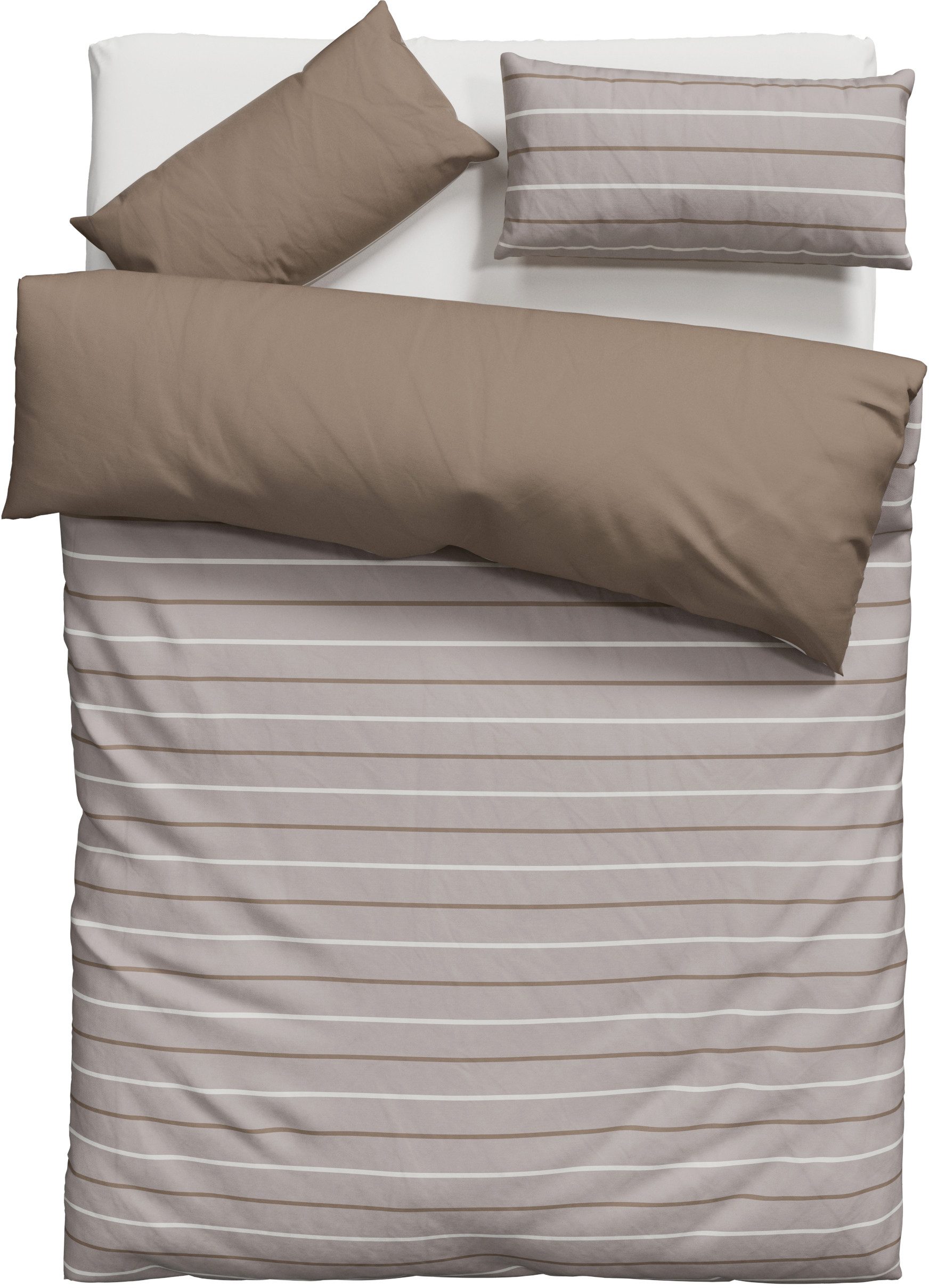 Bruno Banani Bettwäsche Dana, Renforcé, 2 teilig, in Gr. 135x200 oder 155x2 günstig online kaufen