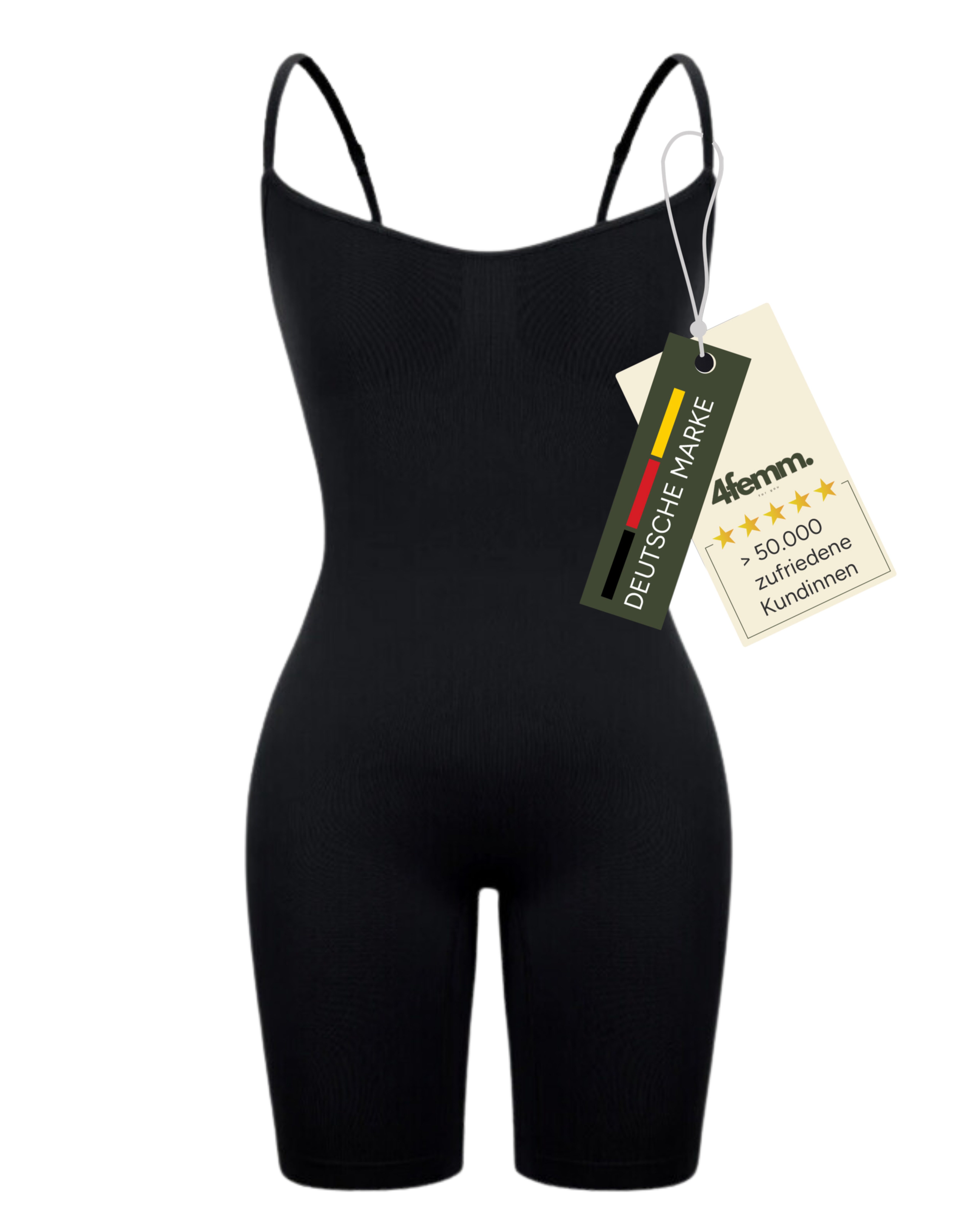 4femm Shaping-Body Shapewear Sculpting - Formender Body mit Hose für Bauchweg-Effekt