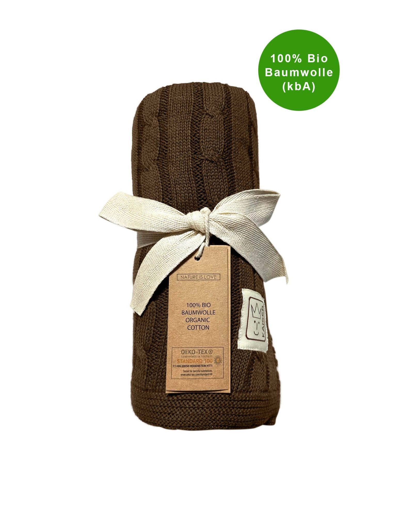 Babydecke Cable Knitt Babydecke Strick, Kaiser günstig online kaufen