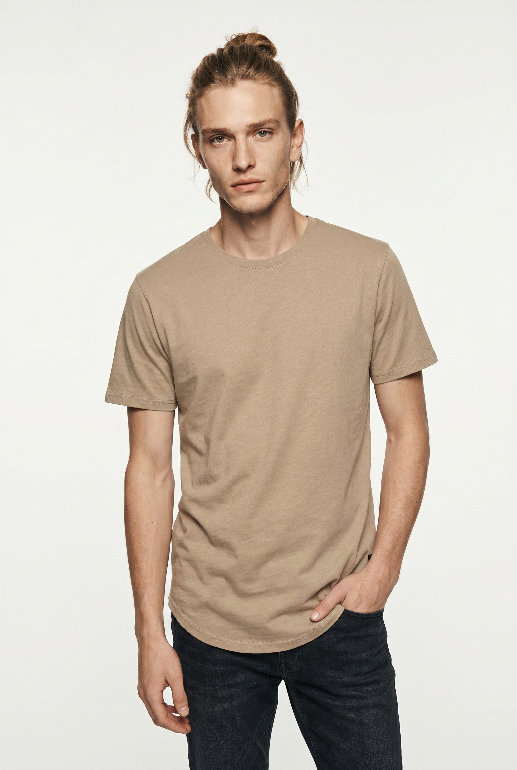 ONLY & SONS T-Shirt ONSMATT LONGY SS TEE 3-PACK (Packung, 3-tlg) Baumwolle, relaxed fit