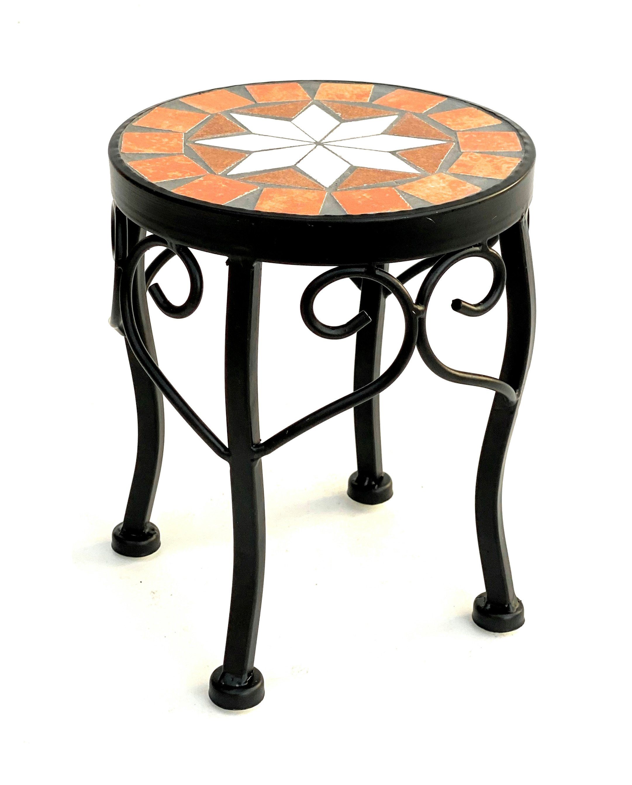 DanDiBo Blumenhocker Mosaik Rund Blumenständer 12014 günstig online kaufen