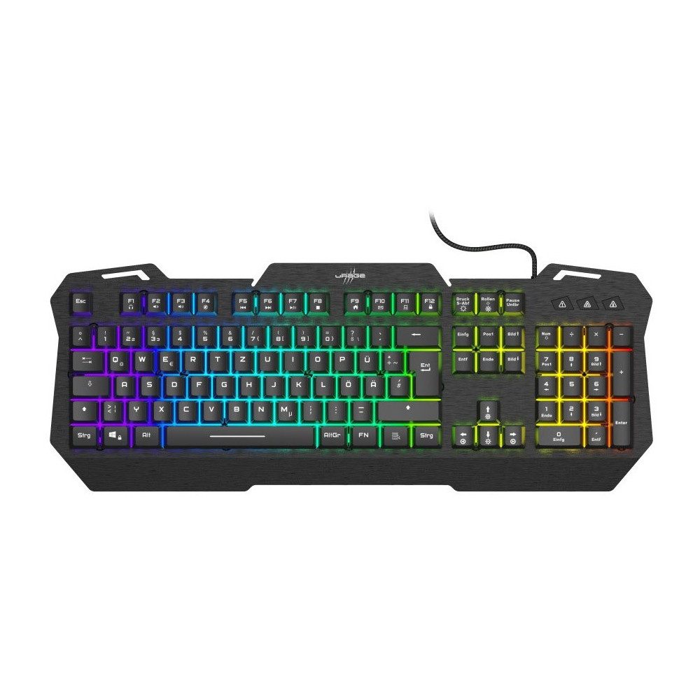 uRage uRage Exodus 450 Gaming Tastatur schwarz - Zubehör Tastatur (Geeignet für Gaming)