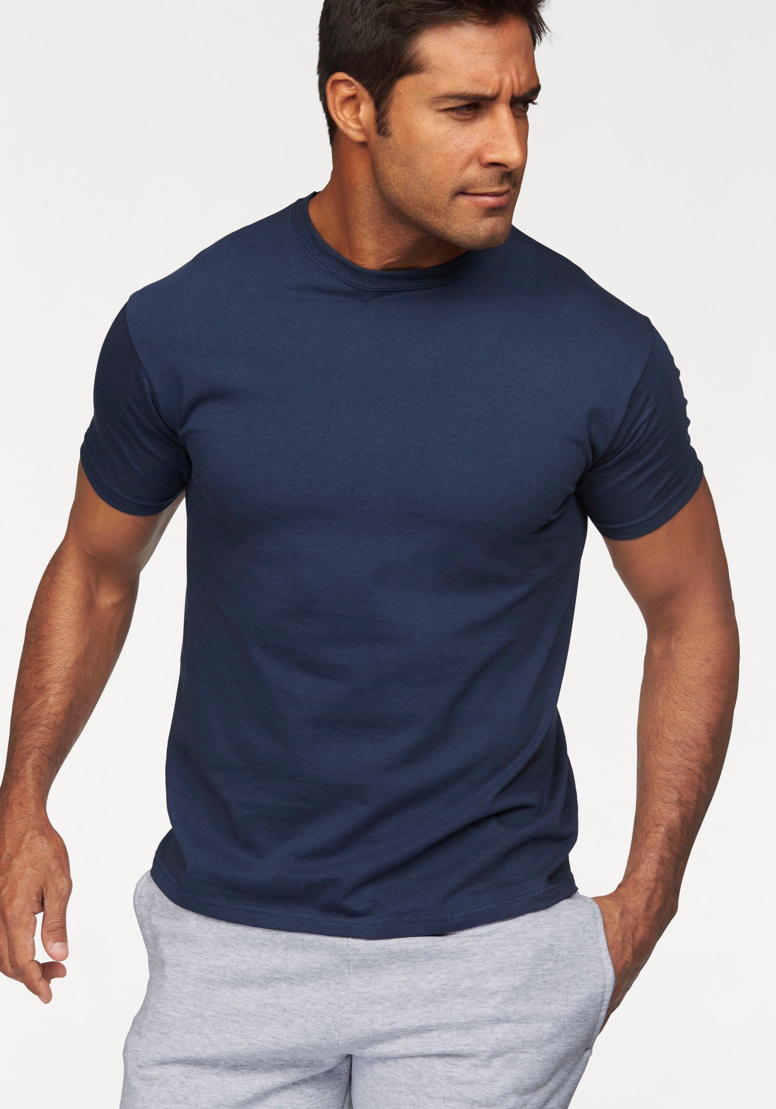 Fruit of the Loom T-Shirt (Packung, 2-tlg) aus reiner Baumwolle