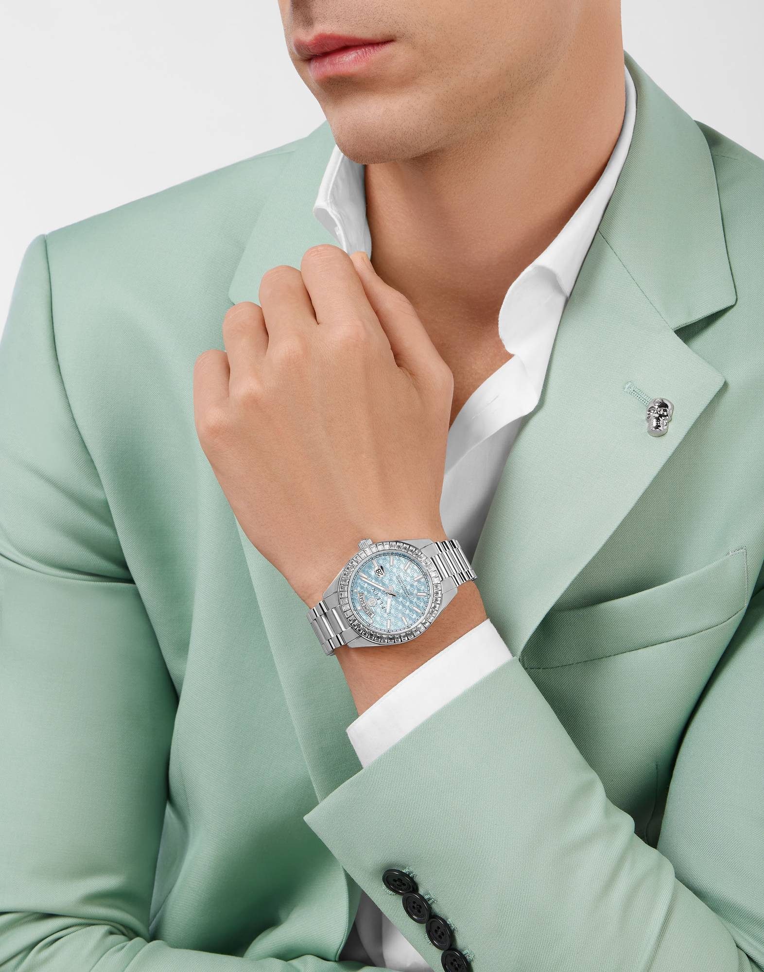 PHILIPP PLEIN Quarzuhr Date Superlative Crystal günstig online kaufen