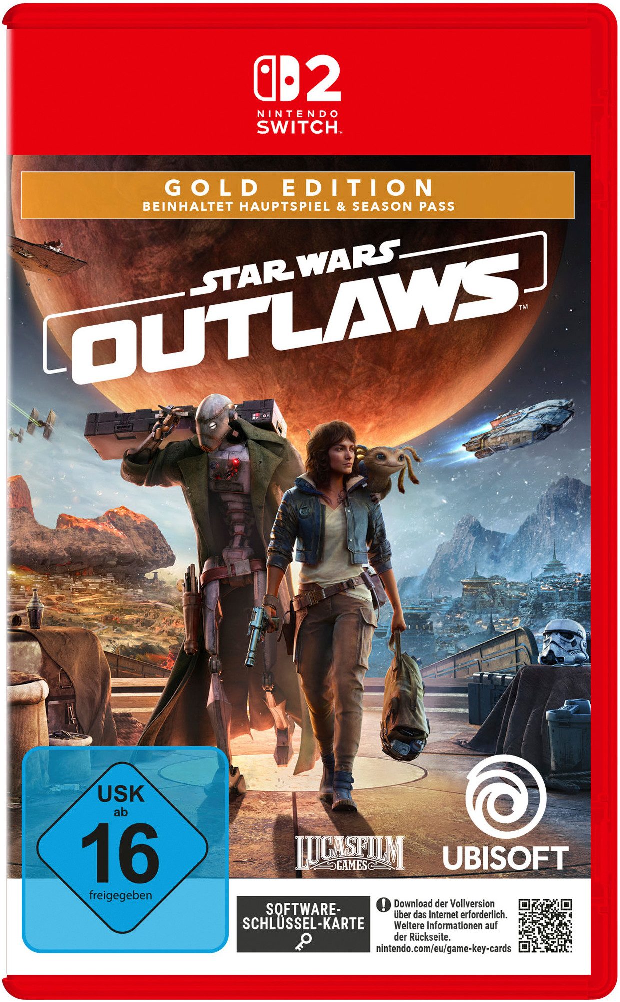 UBISOFT Star Wars Outlaws Gold Edition - Switch 2 Edition Nintendo Switch 2