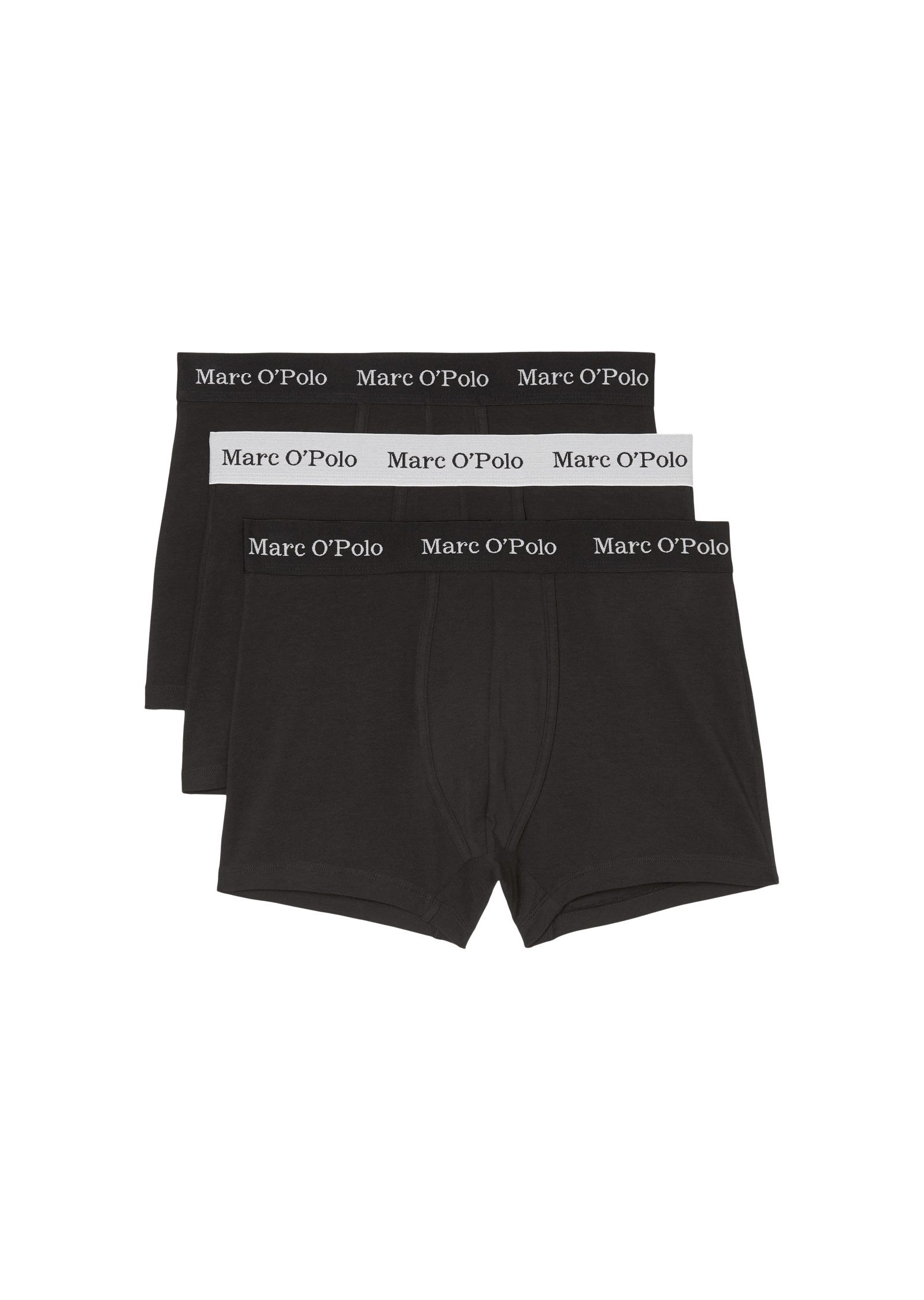 Marc O'Polo Boxershorts Essentials (3er Pack) mit elastischem Bündchen mit günstig online kaufen