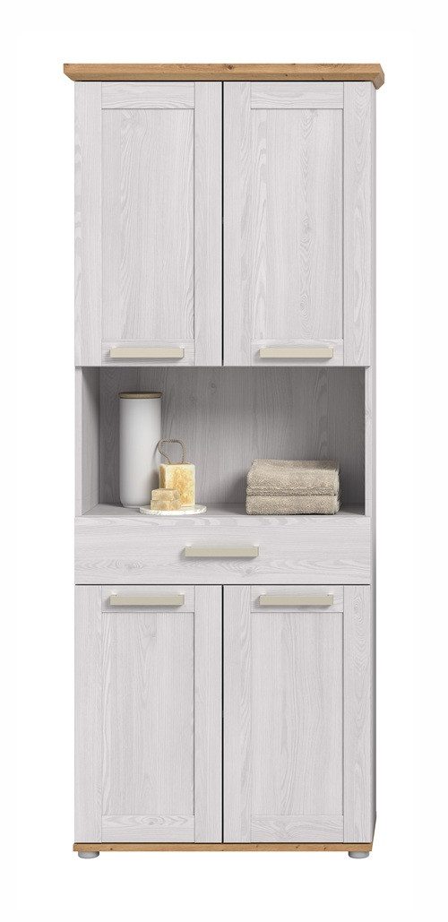 xonox.home Hochschrank Hochschrank breit Verona, Sibiu Larche / Artisan Eiche Hochschrank