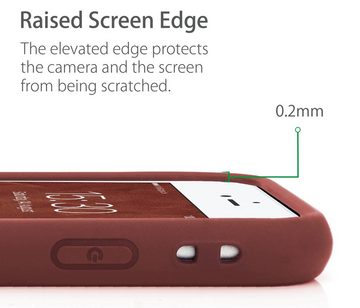 MyGadget Handyhülle Silikon Hülle für Apple iPhone 7 Plus / 8 Plus, robuste Schutzhülle TPU Case slim Silikonhülle Back Cover kratzfest