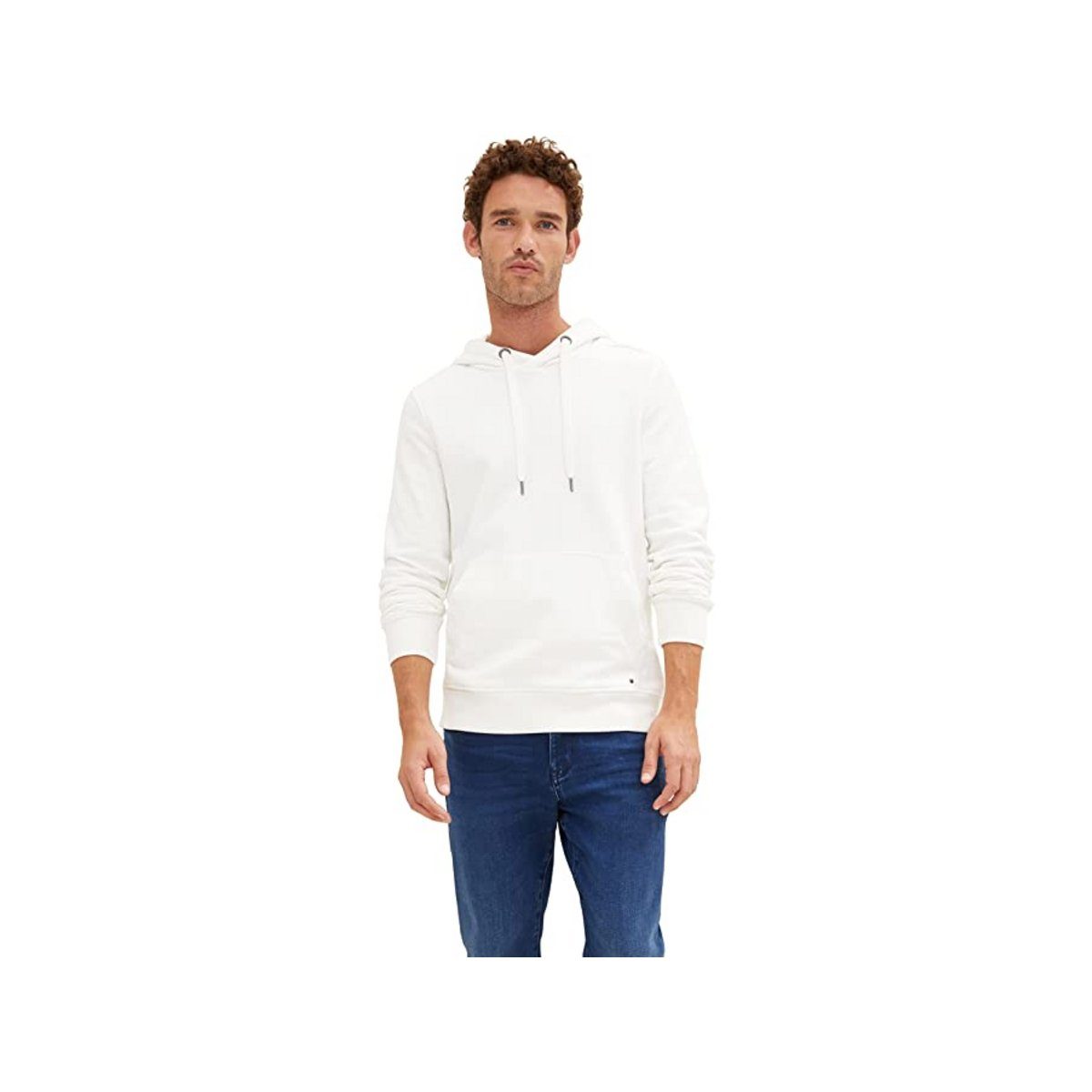 TOM (1-tlg) Sweatshirt TAILOR white off offwhite