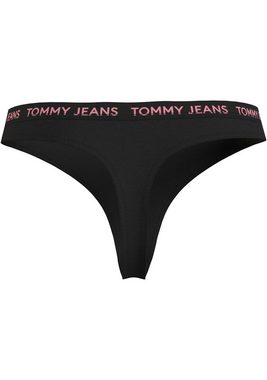 Tommy Hilfiger Underwear String 3P HIGH RISE THONG (Packung, 3er) mit Logo-Elastikbund