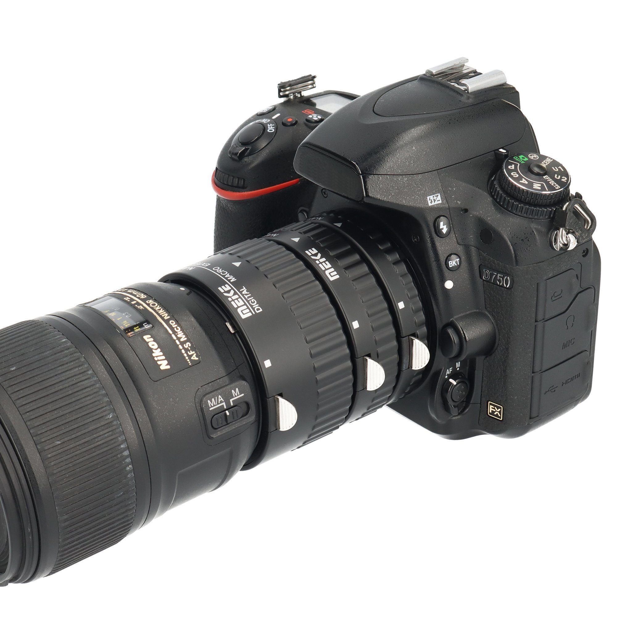 20 SLR 12 Makro Größen Zwischenringe Nikon für Meike Automatik Makroobjektiv AF 36mm