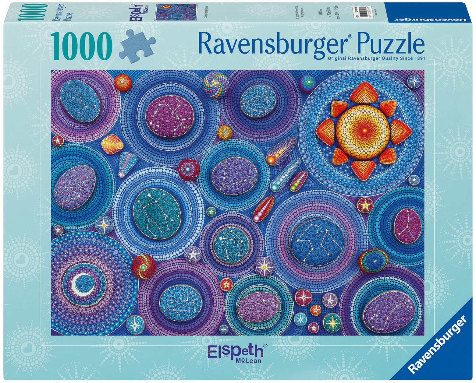 Ravensburger Puzzle Elspeth McLean: Sternenbilder, 1000 Puzzleteile, Made in Germany