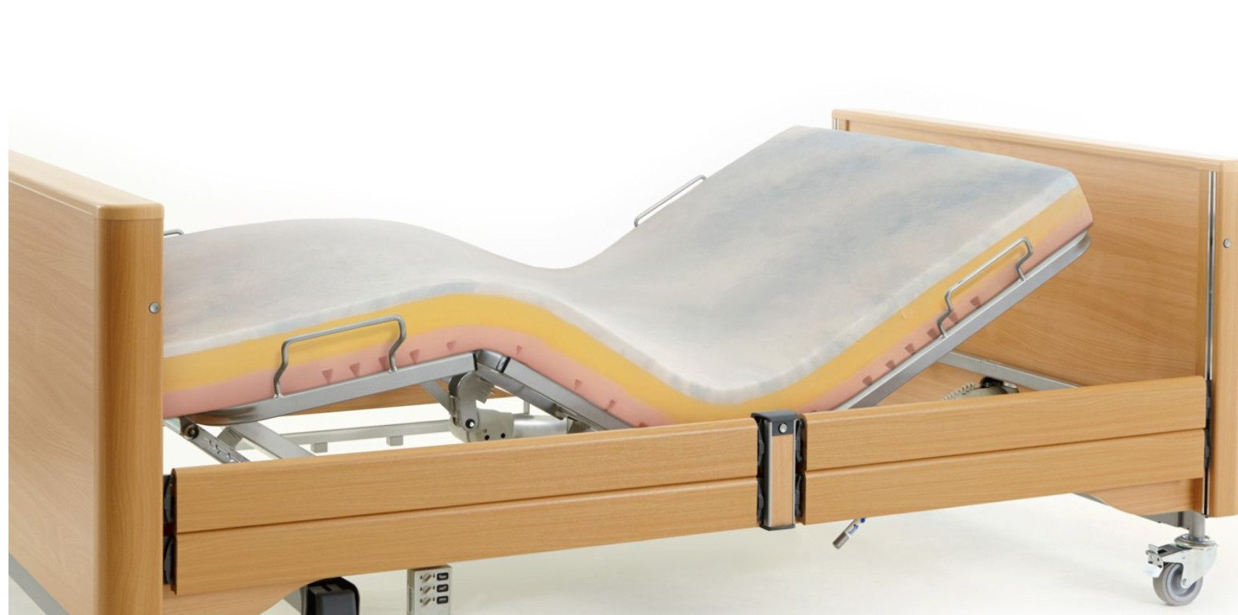 Kaltschaummatratze Matratze Cloud-Fit, Burmeier, 16 cm hoch, (Set, Schwerlastmatratze), Für Übergewichtige