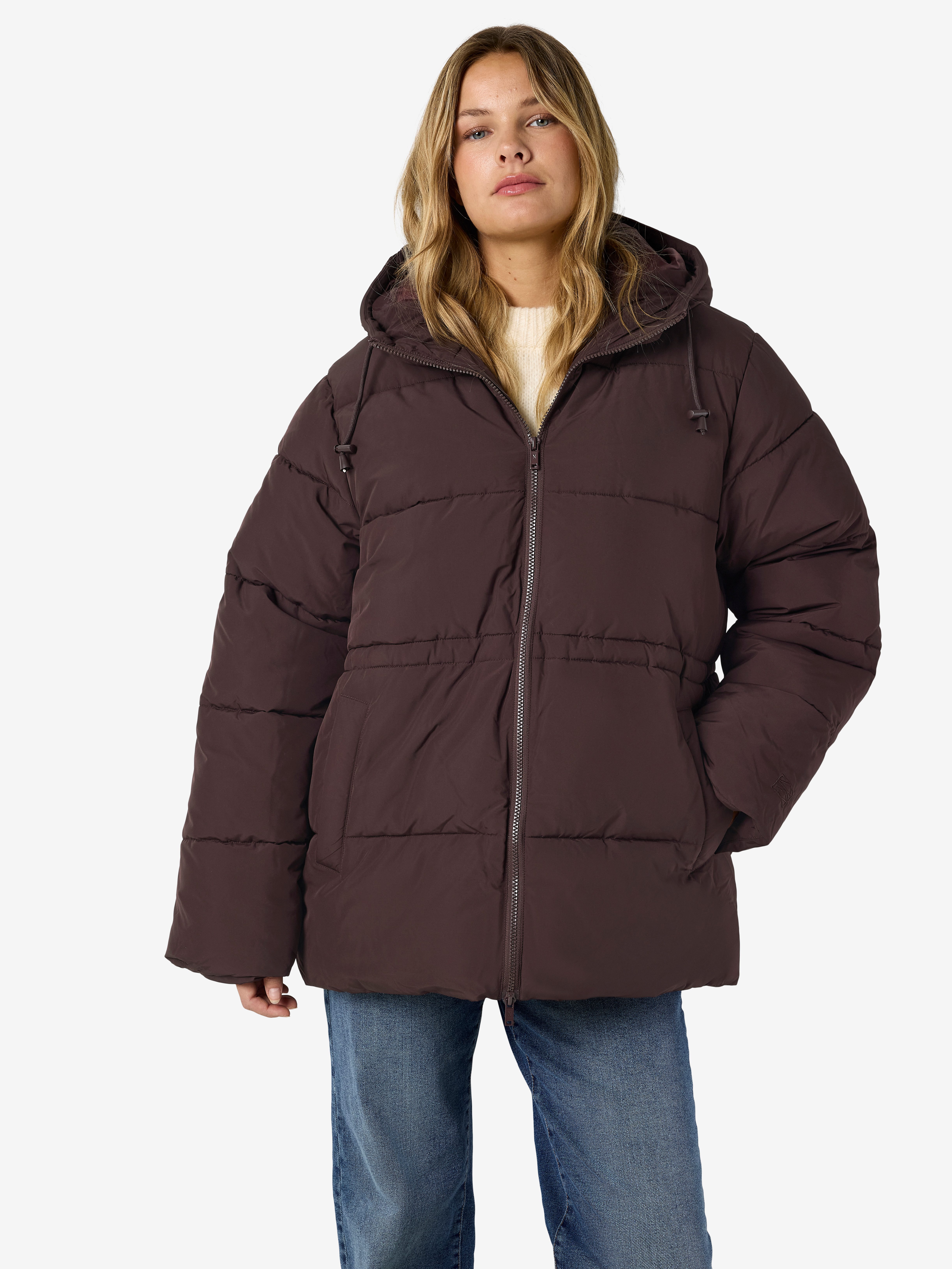 Noisy may Steppjacke NMROSY WAISTED PUFFER JACKET NOOS Kunstfaser