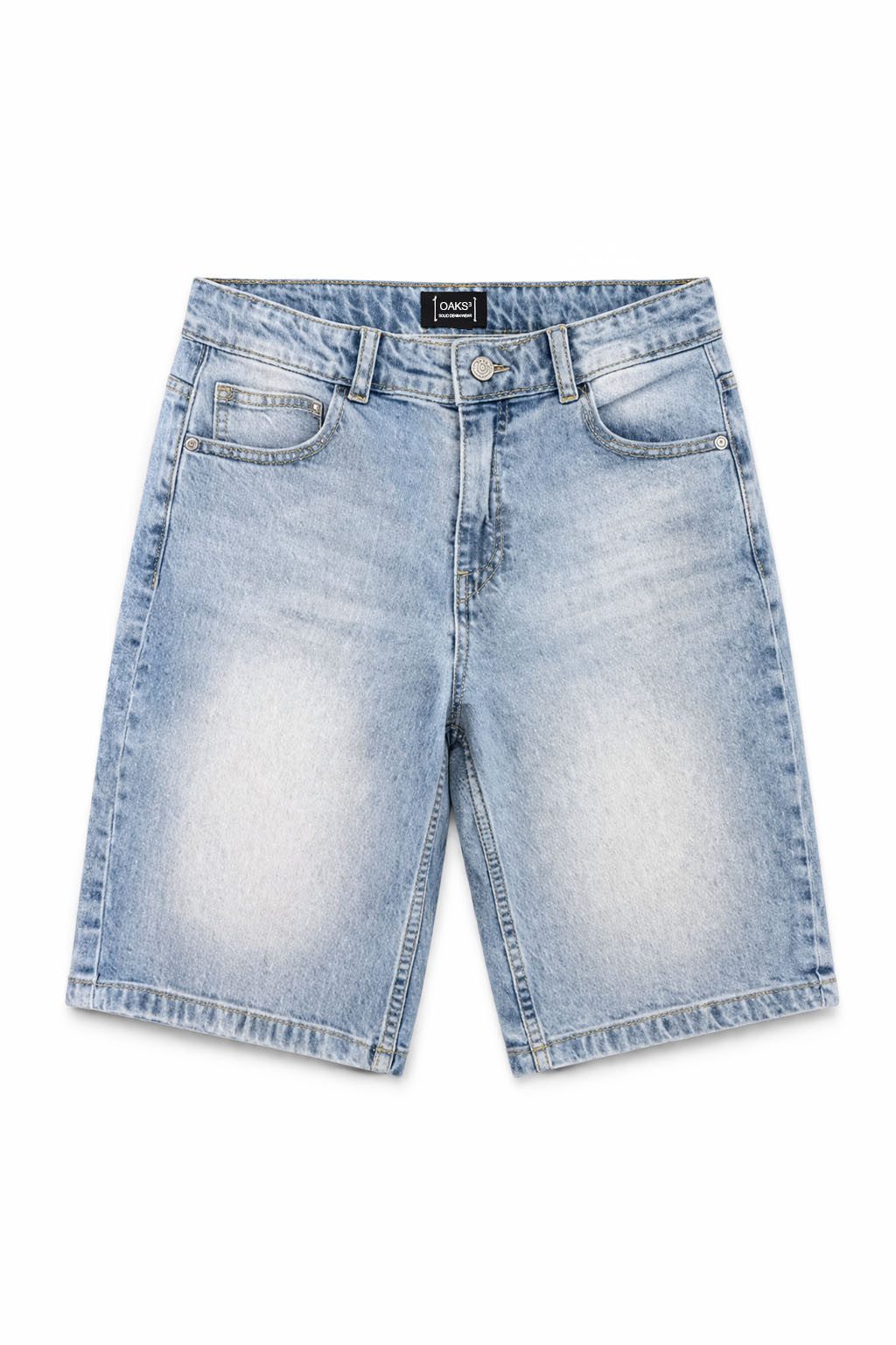 THREE OAKS Jeansshorts Three Oaks Jungen Jeansshorts – Moderne Denim Bermuda in Hellblau
