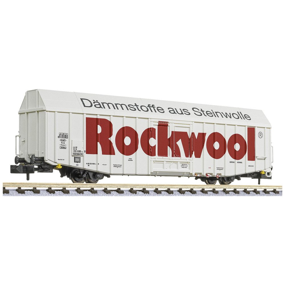 Güterwagen Liliput L265814 N Großräumiger Güterwagen Hbbks Rockwool der DB