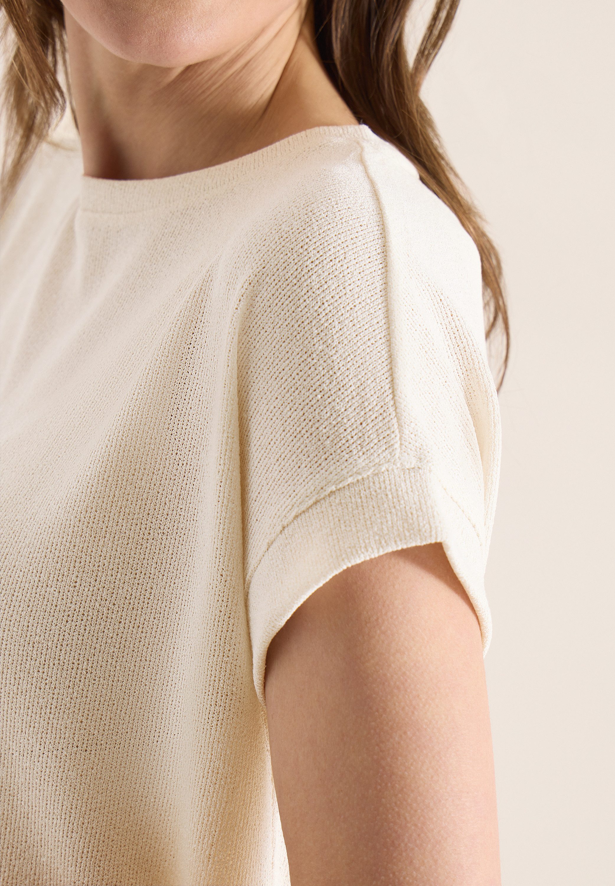 CECIL T-Shirt mit seitlichen Schlitzen