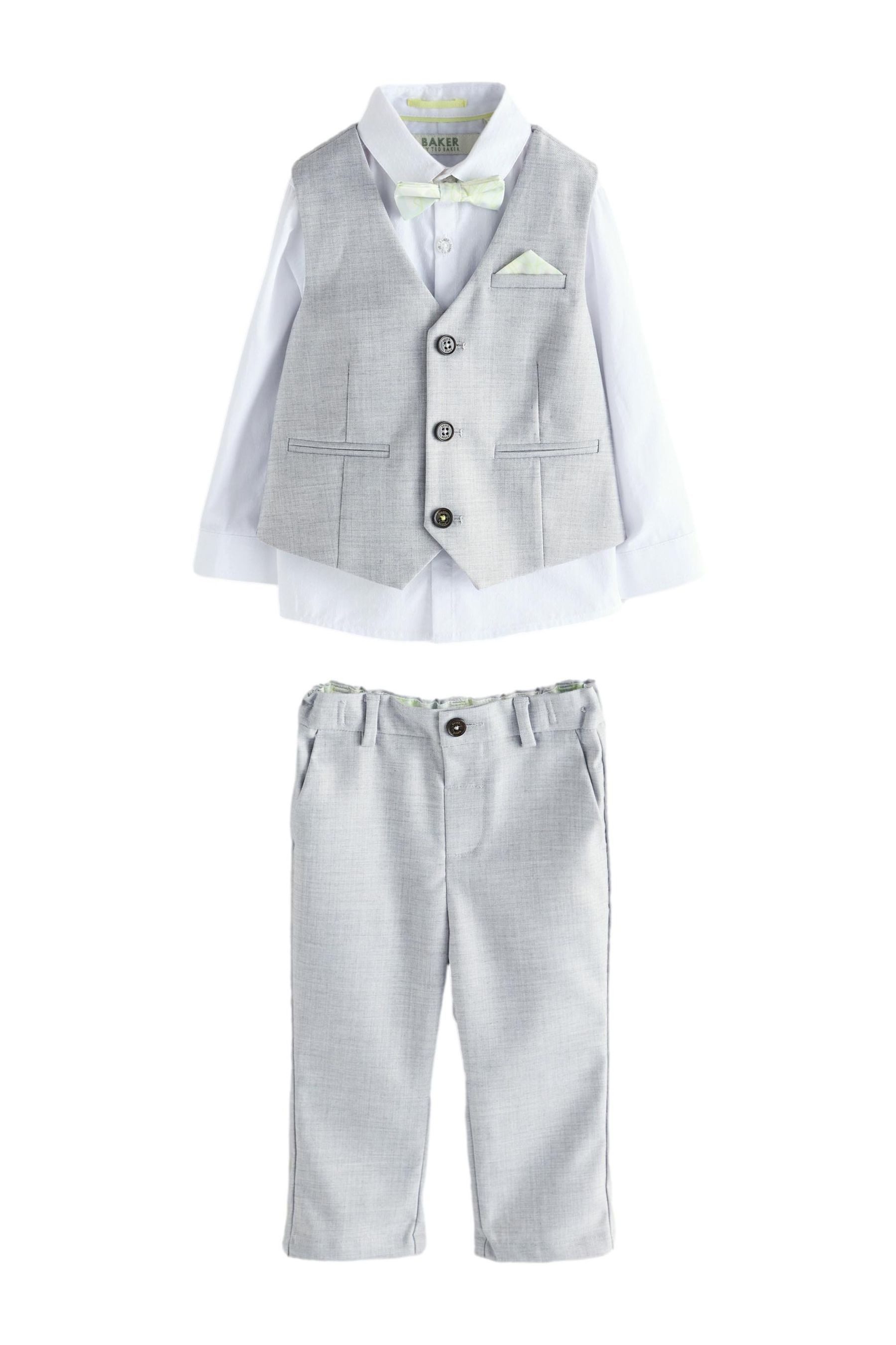 Baker by Ted Baker Kinderanzug Baker by Ted Baker Weste, Hemd und Hose im Set (4-tlg)