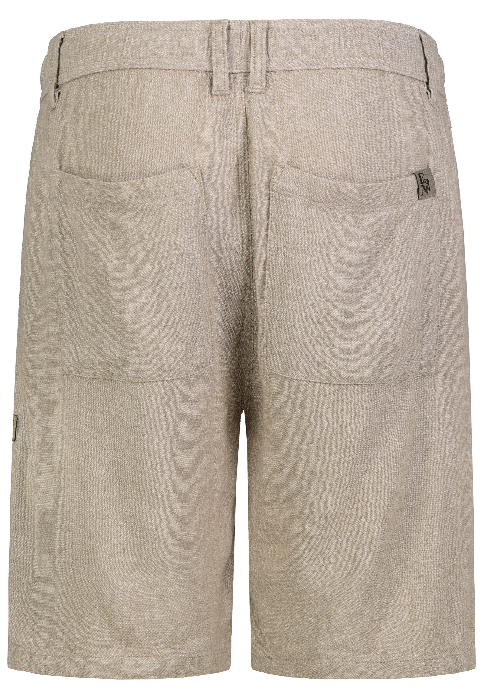 Eight2Nine Shorts Herren Kurze Hose aus Viskose-Leinen-Mix Sommerhose, Gummibund, Kordel