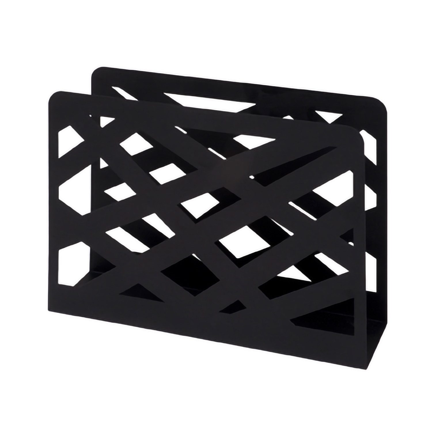 HAKU Zeitungsständer HAKU Möbel Zeitungsständer - schwarz-lackiert - H. 26cm x B. 35cm (1 Stück)