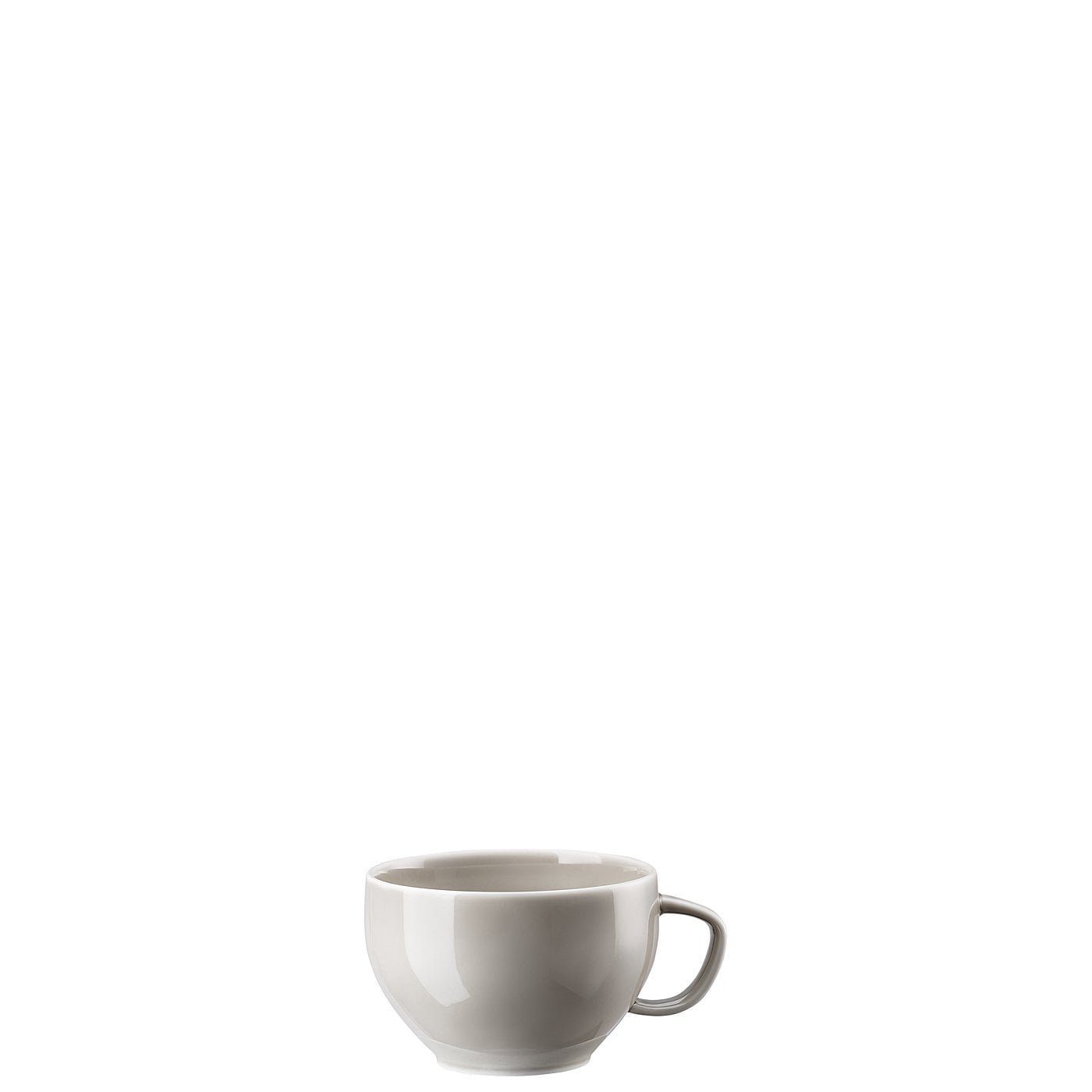 Rosenthal Tasse Junto Pearl Grey Tee-Obertasse, Porzellan