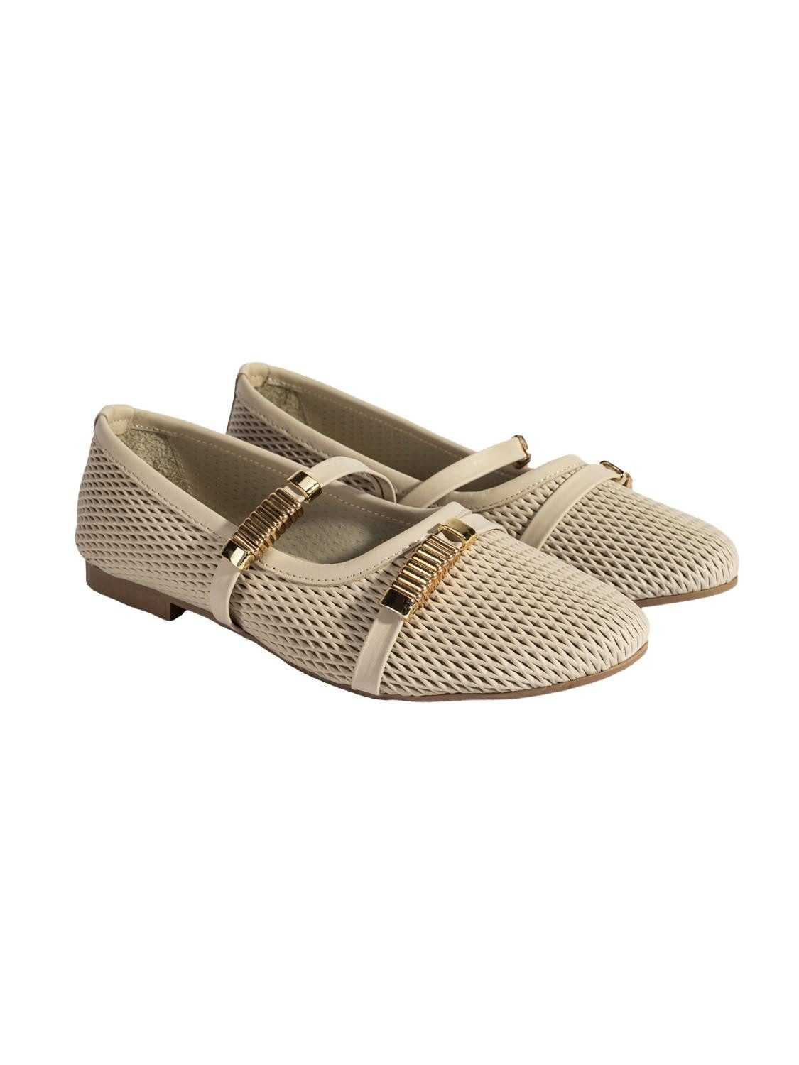 Desa Damen-Ballerinas – Obermaterial und Futter aus Leder, flacher Absatz, Ballettschuh