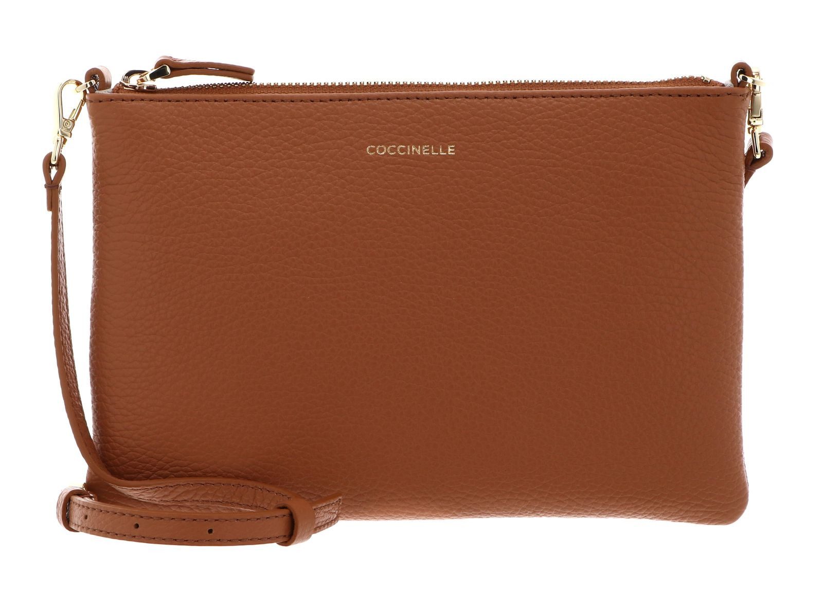 COCCINELLE Umhängetasche Crossbody Bag, aus echtem Rindsleder