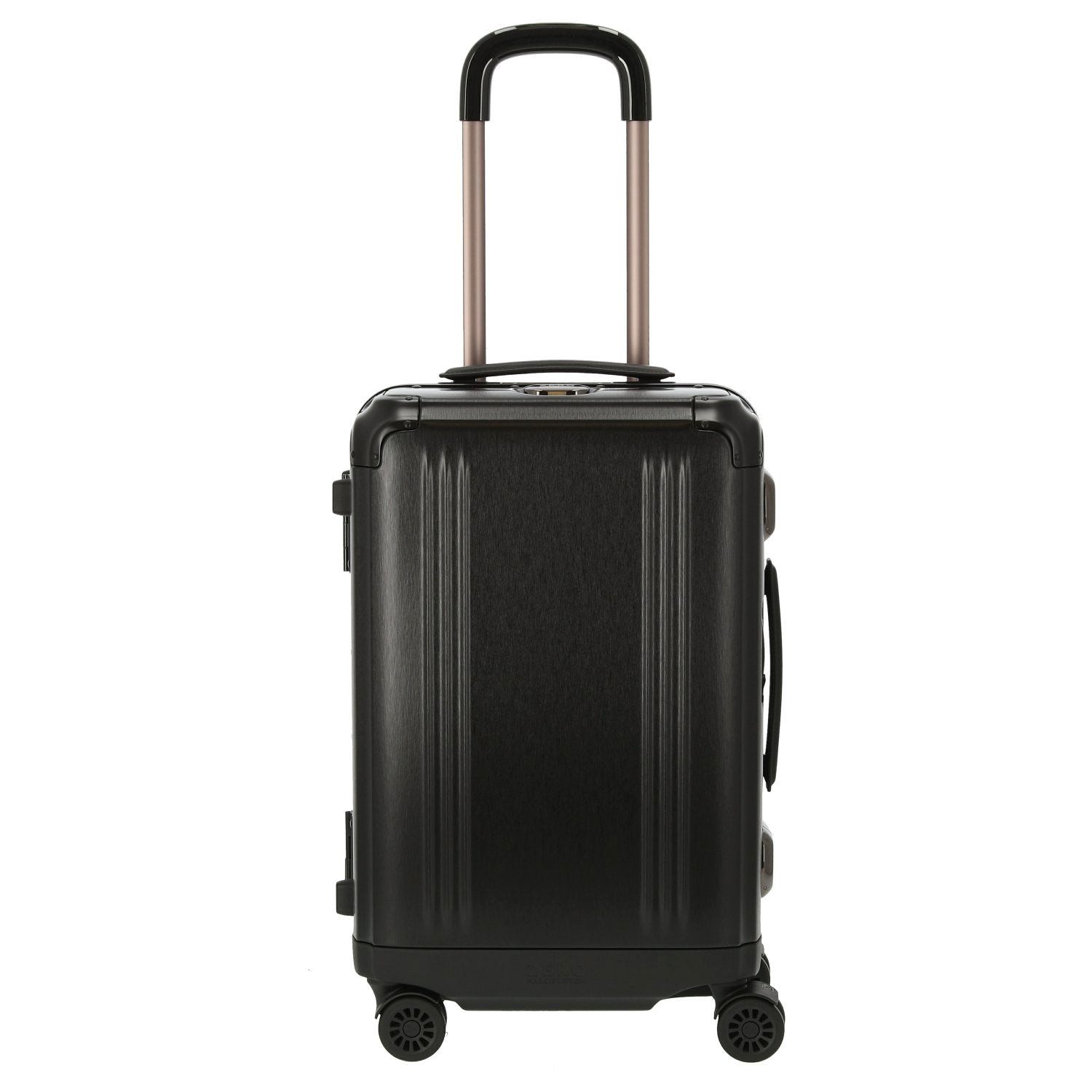Zero Halliburton Handgepäck-Trolley Check In - 4-Rollen-Kabinentrolley 55 cm (black), 4 Rollen Rollen