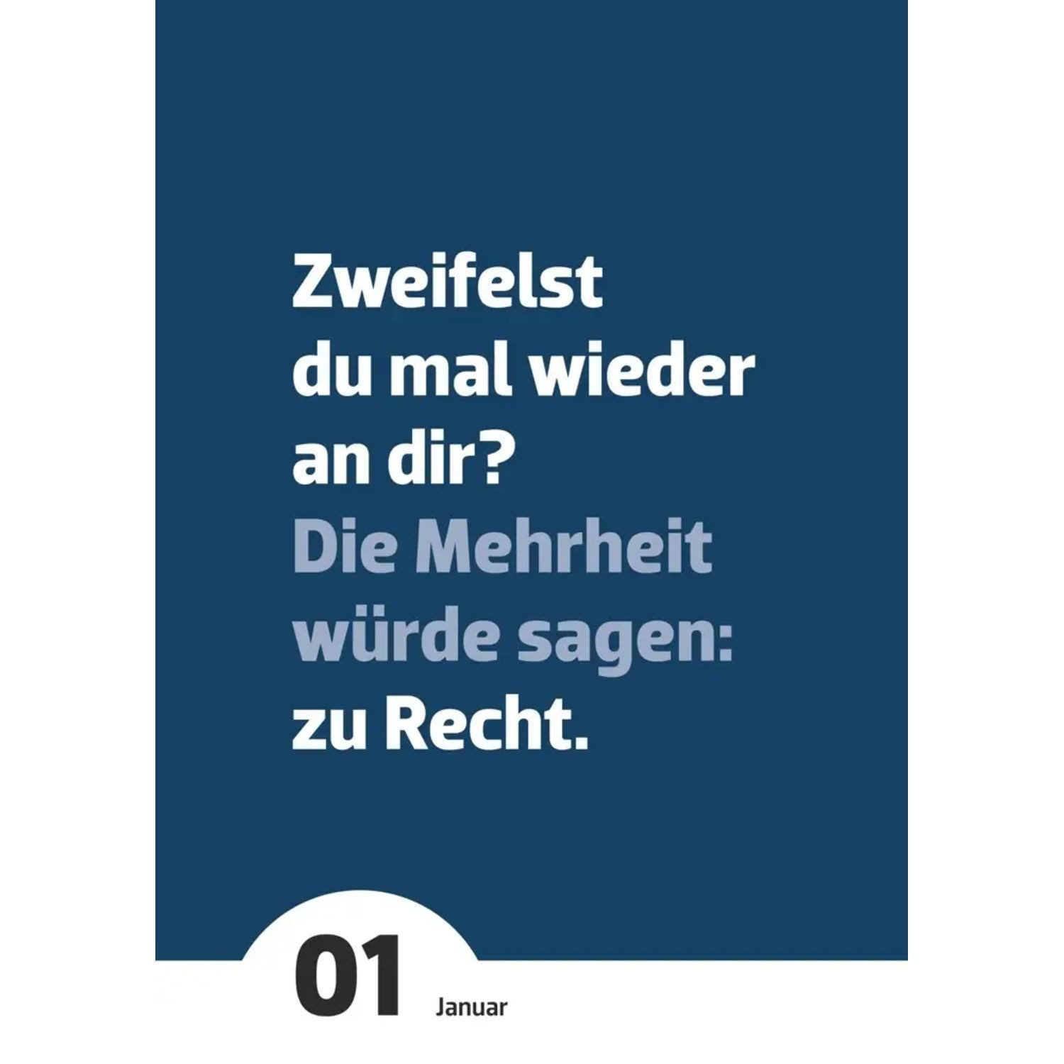 NEUMANN Wandkalender Der Pessimisten Kalender