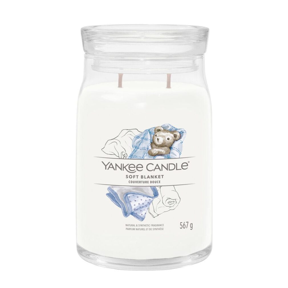 Yankee Candle Duftkerze Aromatic candle Signature glass large Soft Blanket 567 g