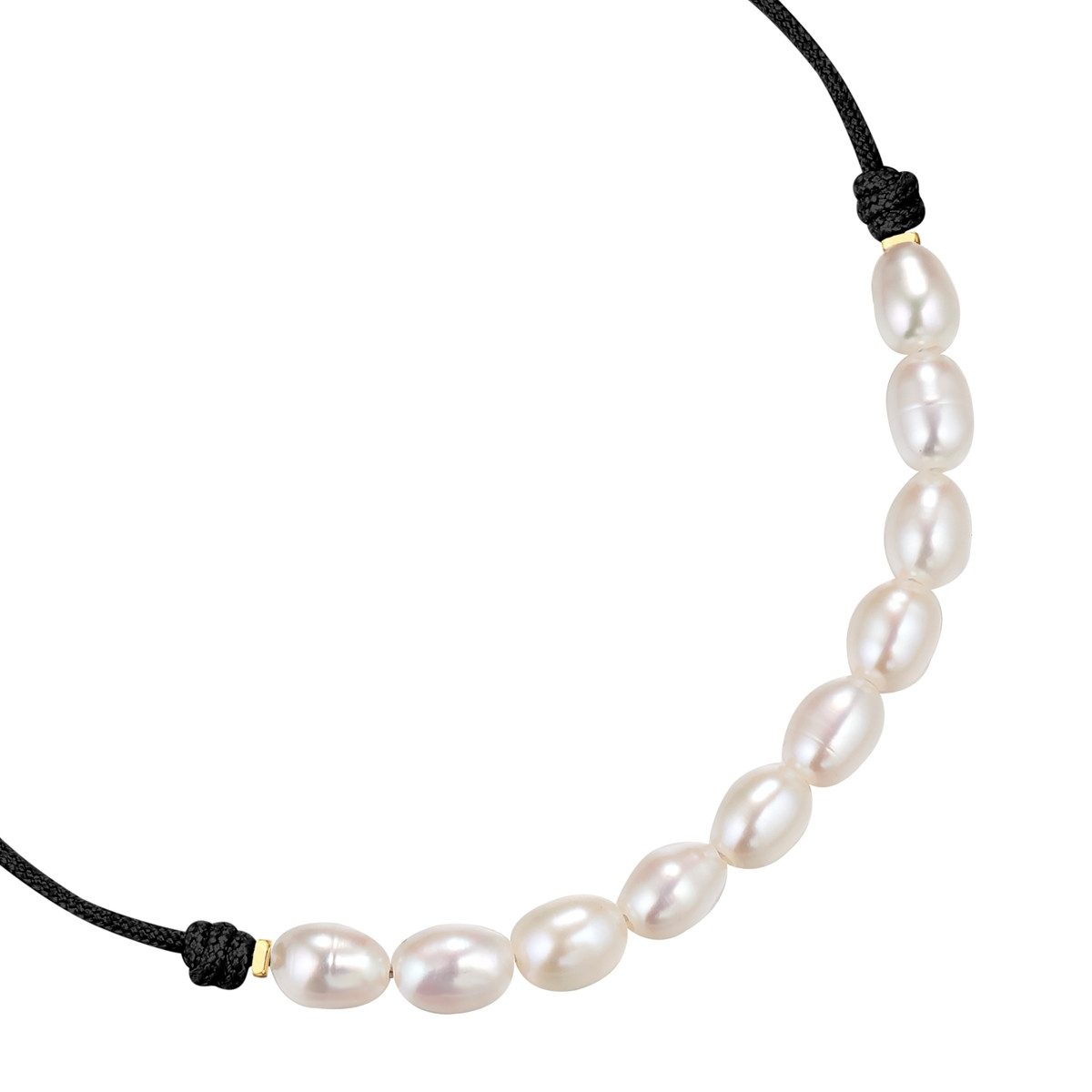 Glanzstücke München Perlenarmband gelbgold