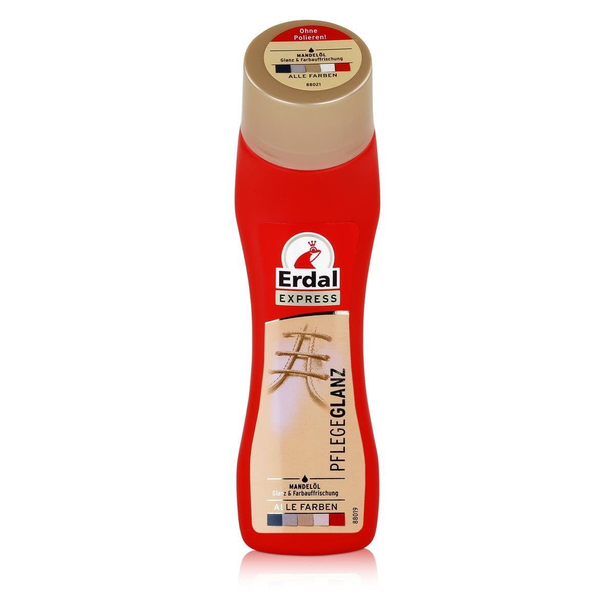Erdal Erdal Express Pflegeglanz alle Farben 75ml - Mit Mandelöl (1er Pack) Reinigungstücher