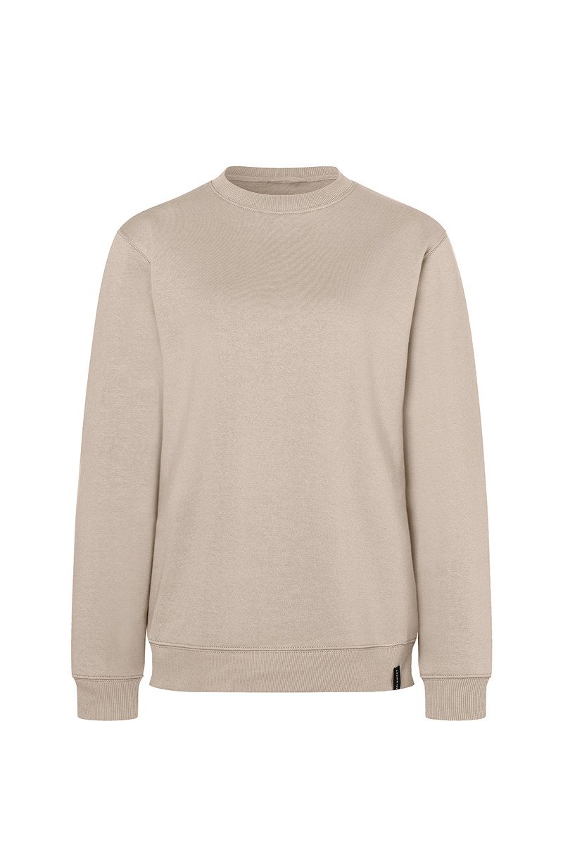 Karlowsky Fashion Sweatshirt KARLOWSKY Damen Workwear Sweatshirt SOFT-FACE Regular Sand