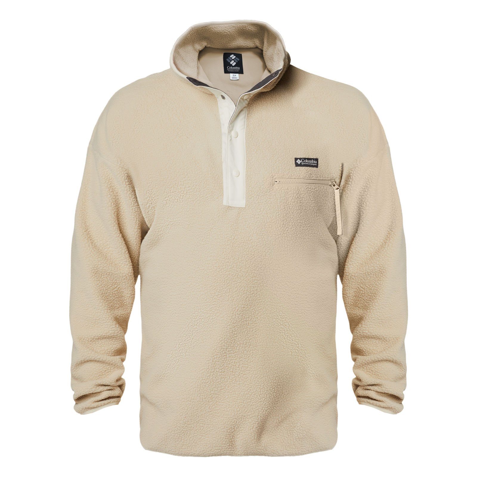 Columbia Stehkragenpullover Helvetia™ Half Snap Fleece mit praktischer Knopfleiste