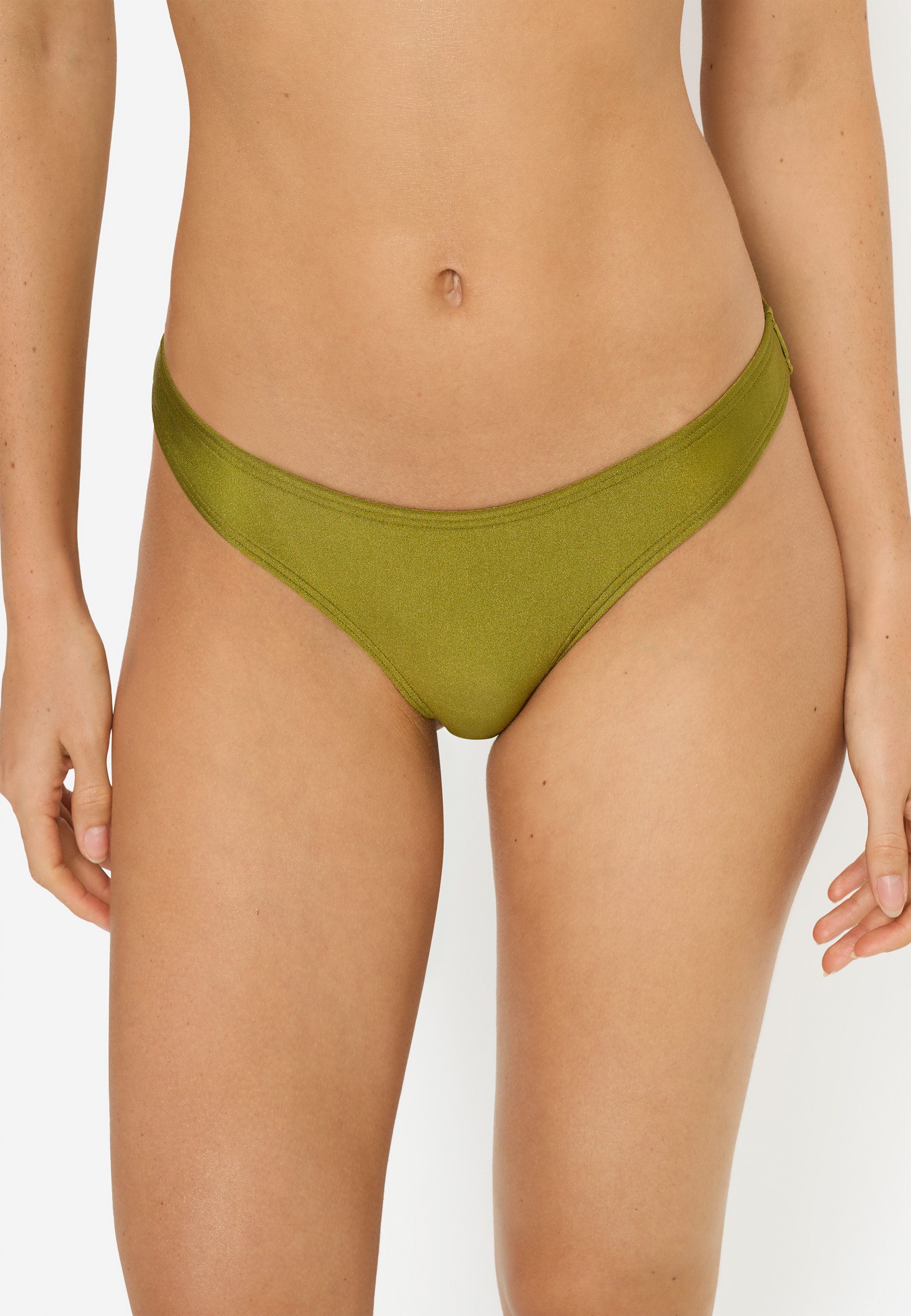 LSCN by LASCANA Bikini-Hose Sunny in trendiger Glanzware