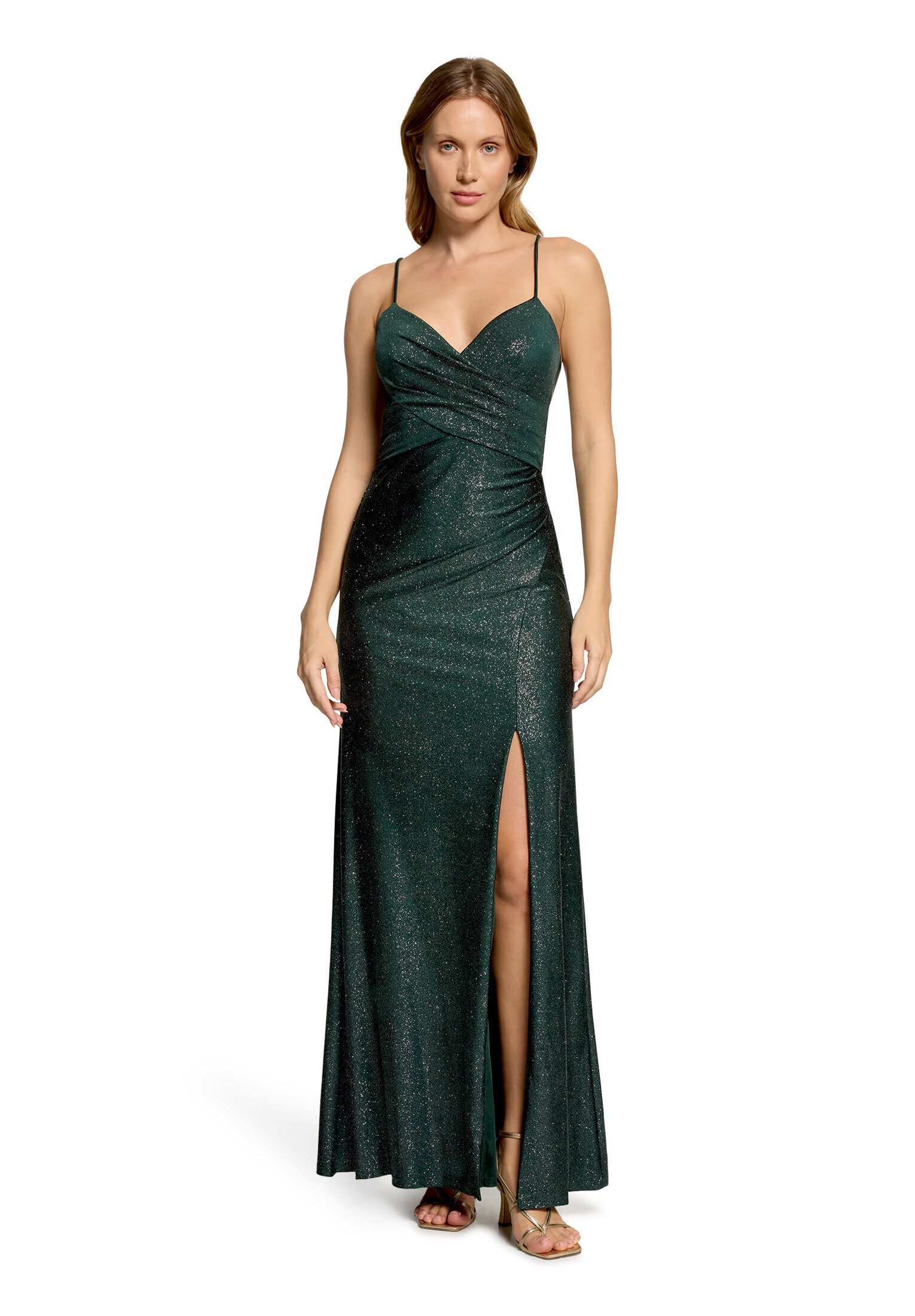 Vera Mont Abendkleid Damen im Glitzer-Look