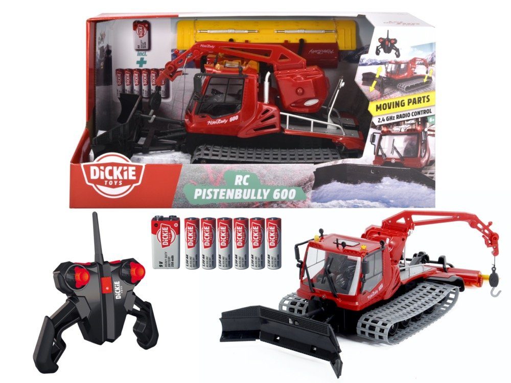 Dickie Toys Spielzeug-Auto Go Crazy RC Pistenbully 600 201108001 günstig online kaufen
