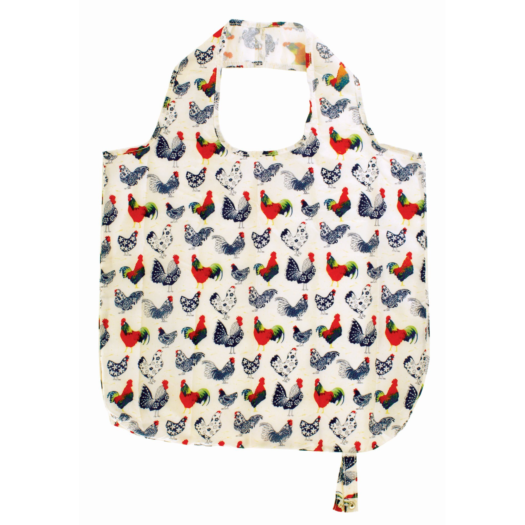 Ulster Weavers Einkaufsbeutel Rooster, faltbare Einkaufstasche incl.Tragegriffe ca.46x61cm Roll-up-Tasche