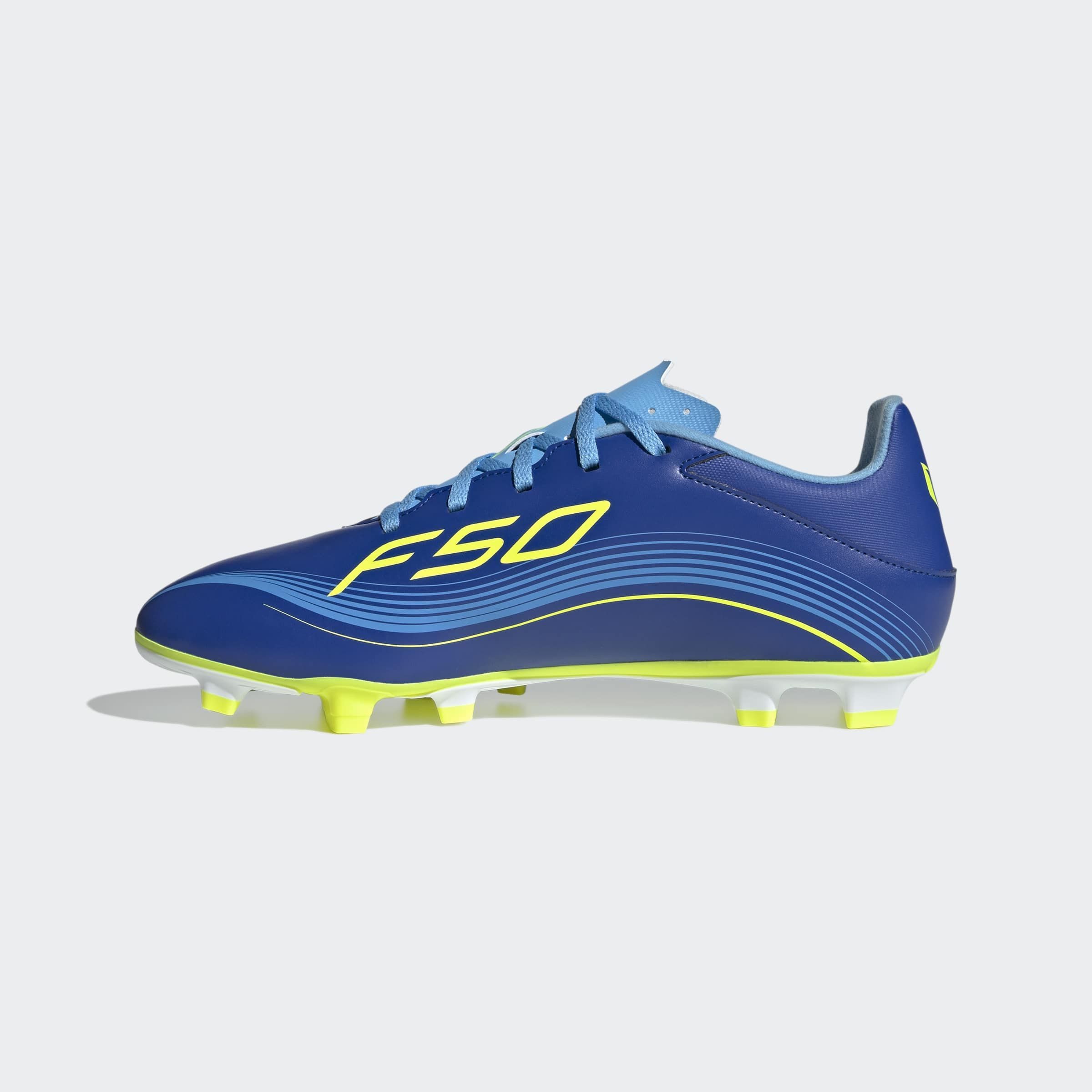 adidas Performance F50 MESSI CLUB FÜR HART- UND ASCHENPLÄTZE Fußballschuh geeignet für Rasen- und Kunstrasenplätze