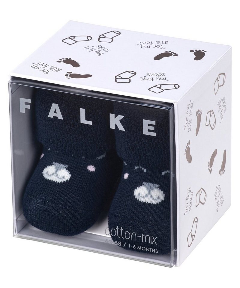 FALKE Socken Baby Bear (1-Paar), Erstlings-Söckchen aus hautschmeichelnder,  nachhaltiger Baumwolle
