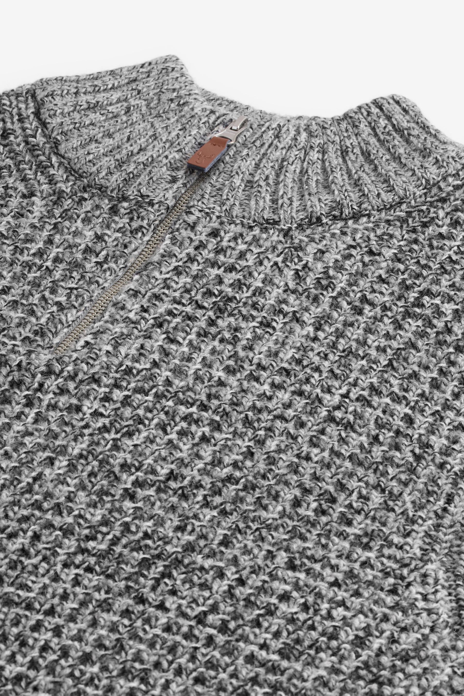 Next Troyer Regular Fit Troyer mit Wollanteil (1-tlg)