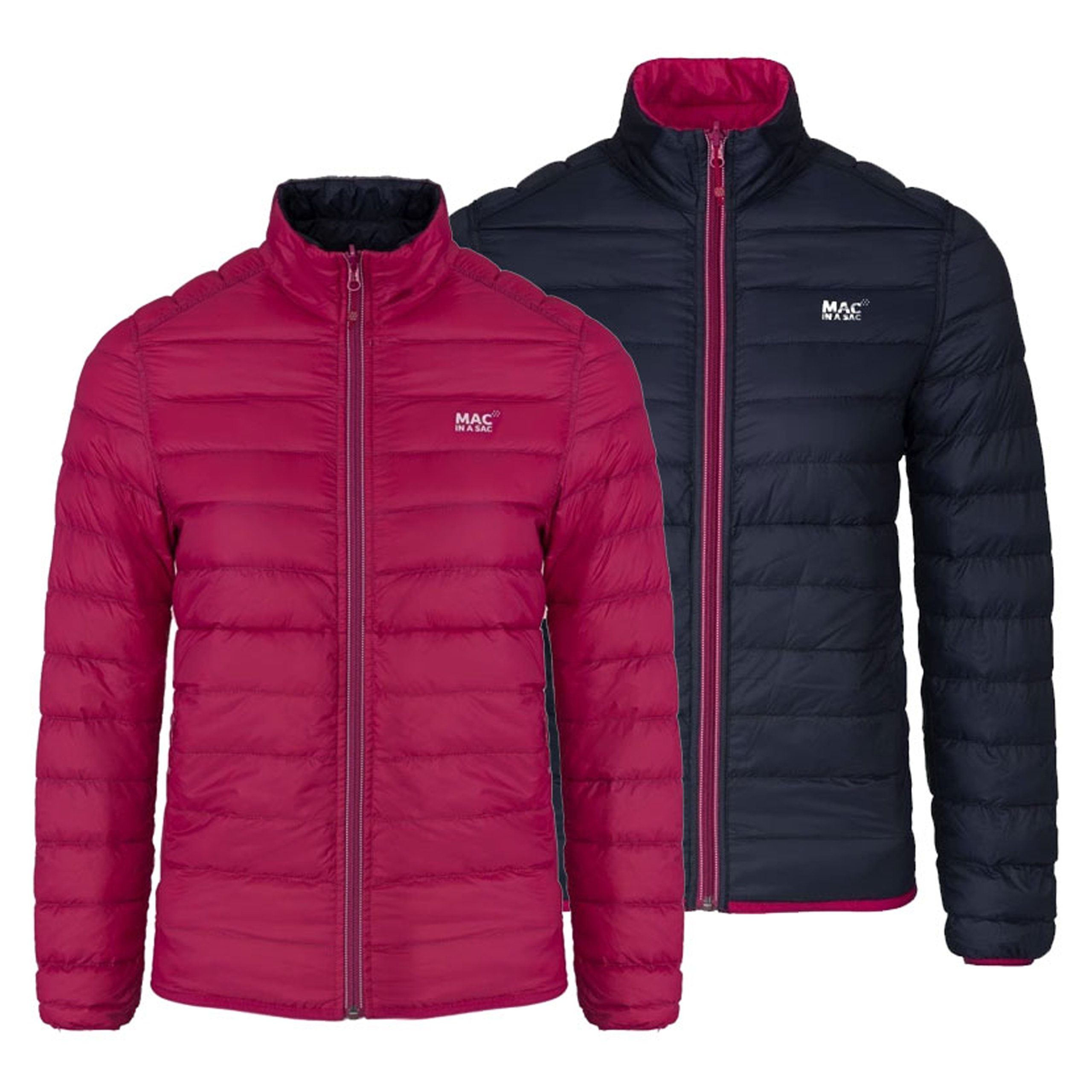 Outdoorjacke MAC IN A SAC Womens Polar - Wende-Daunenjacke Damen mit Packbeutel