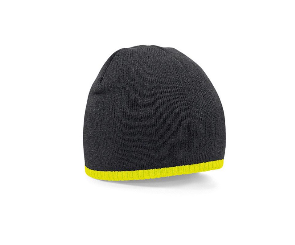 Beechfield® Strickmütze Herren Damen Strick Mütze Beanie Sport Leicht