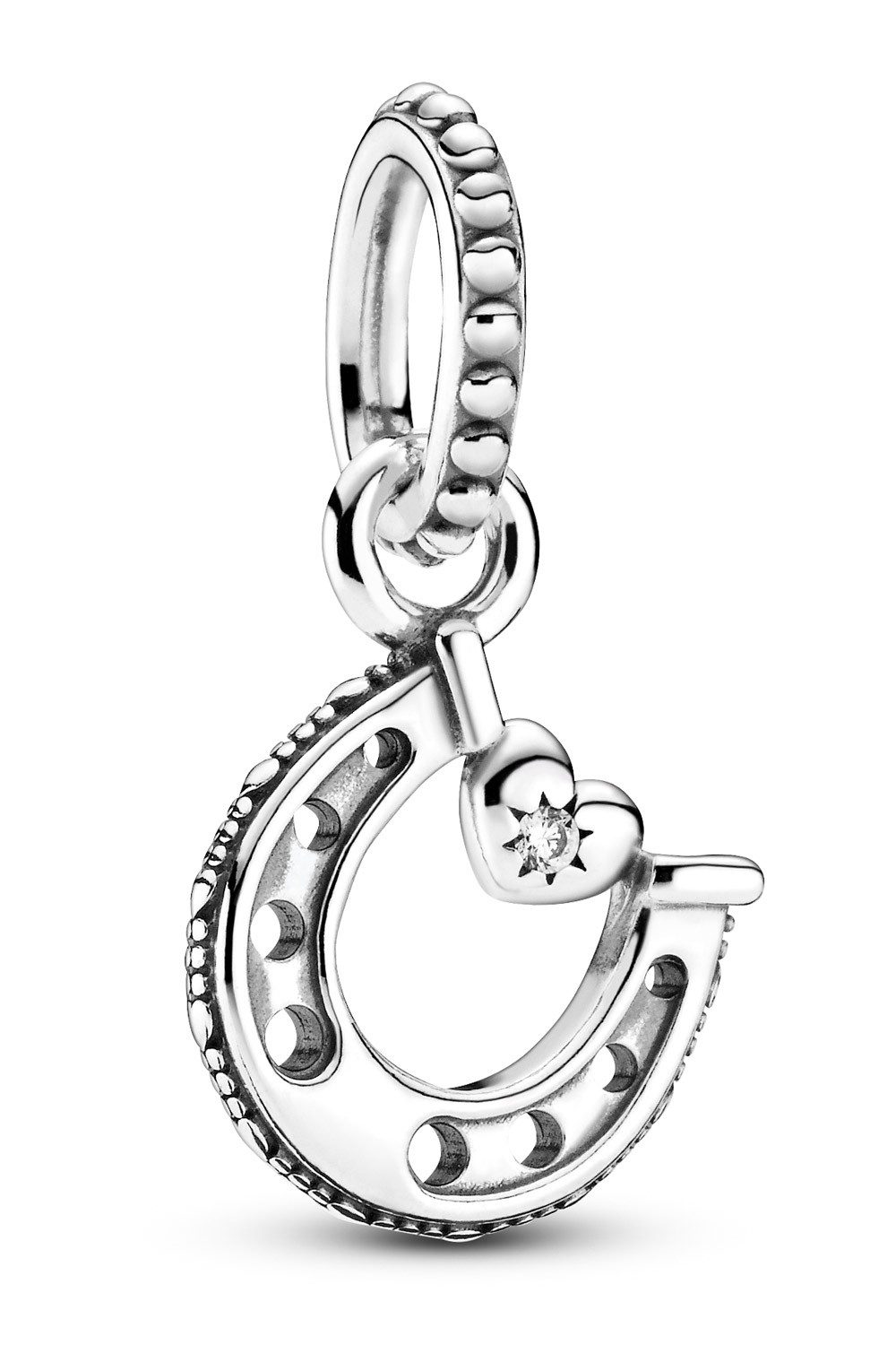 Pandora Bead Silber Charm-Hufeisen