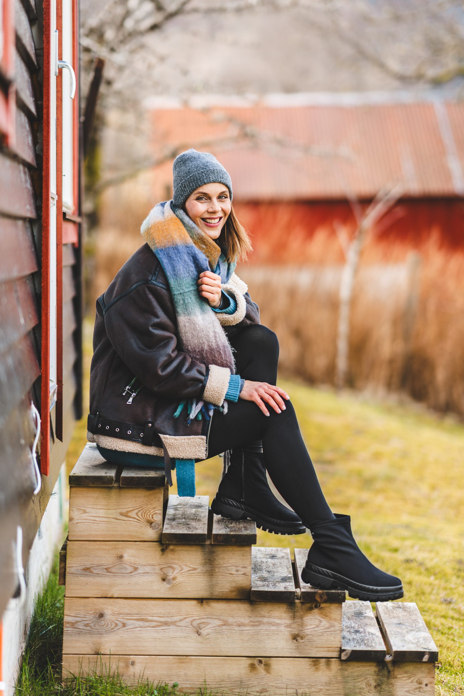 Ara MOOD-GTX Winterstiefelette Blockabsatz, Winterboots, mit GORE-TEX, H-Weite